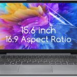 Three KEANBOLL anti-glare matte screen protectors for 15.6-inch laptops, shown stacked and individually.
