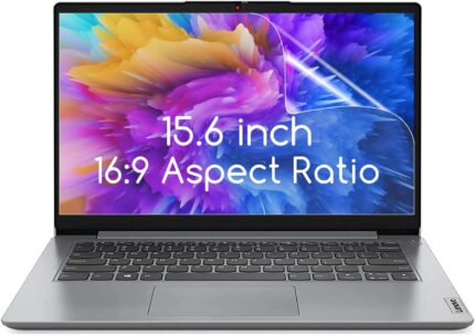 Three KEANBOLL anti-glare matte screen protectors for 15.6-inch laptops, shown stacked and individually.